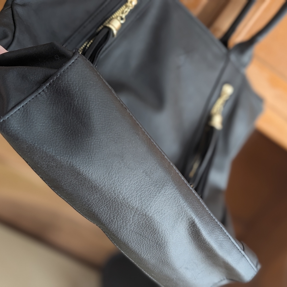 Browning Concealed Carry Tote Black CCW Purse Gold Hardware Buckmark, Western - Picture 7 of 17